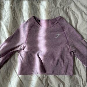 Gymshark long sleeve crop